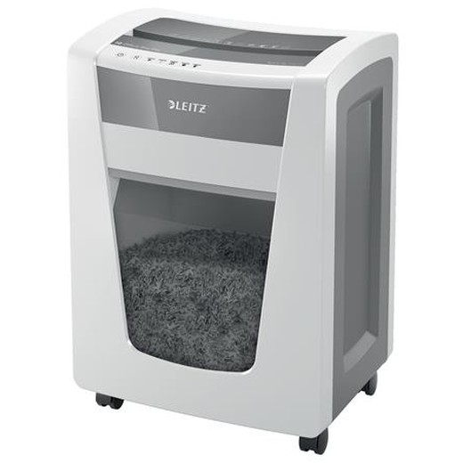 Skartovací stroj, mikrokonfety, 7 listov, LEITZ "IQ Office Pro P5+"