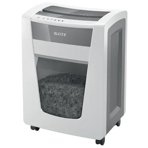 Skartovací stroj, mikrokonfety, 15 listov, LEITZ "IQ Office Pro P5 "