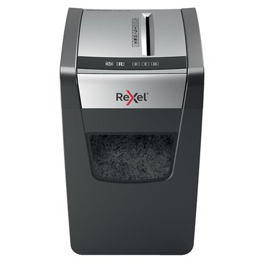Skartovací stroj, konfety, 10 listov, REXEL, "Momentum X410-SL"