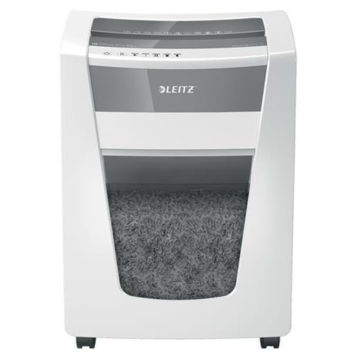 Skartovací stroj, mikrokonfety, 5 listov, LEITZ "IQ Office Pro P6+"