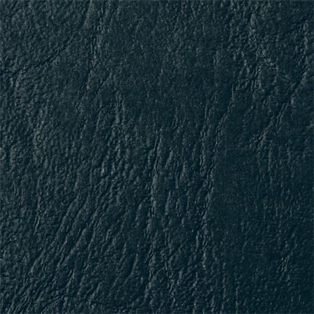 Zadný obal, A4, 250 g, kožený vzor, GBC "LeatherGrain", čierny