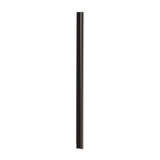Násuvná lišta, 3 mm, 1-30 listov, DURABLE, čierna