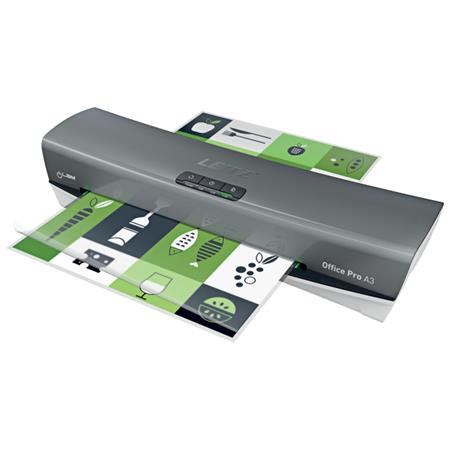Laminovací stroj, A3, 80-175 mikr., LEITZ "iLam Office Pro", strieborný
