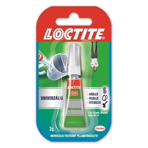 Sekundové lepidlo, 3 g, HENKEL "Loctite Super Bond Liquid"