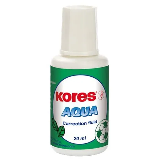 Korekčný lak, na vodnej báze, 20 ml, KORES "Aqua"