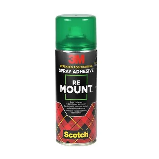 Lepiaci sprej, 400 ml, 3M SCOTCH "ReMount"
