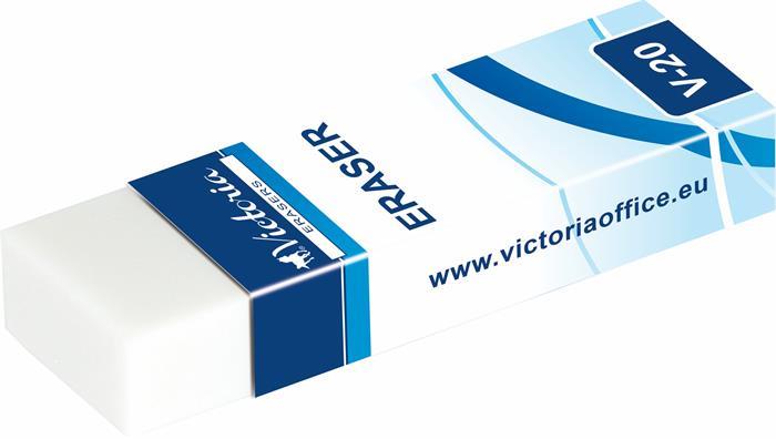 Guma, v papierovej tube, 57x17 mm, VICTORIA OFFICE "V20"