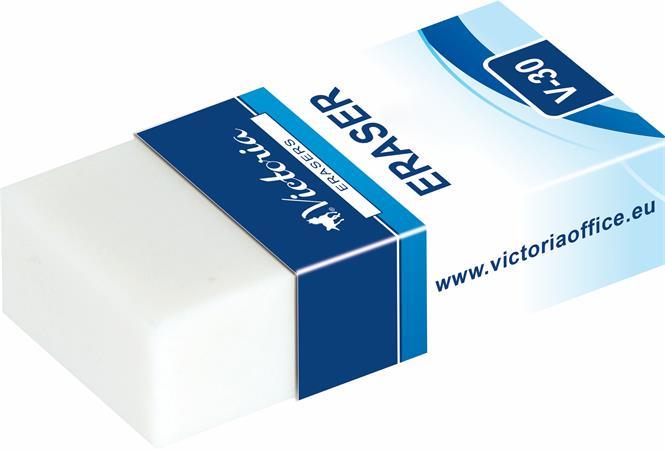 Guma, v papierovej tube, 38x18, VICTORIA OFFICE "V30"