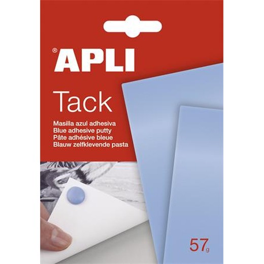 Lepiaca hmota, 57 g, APLI, modrá