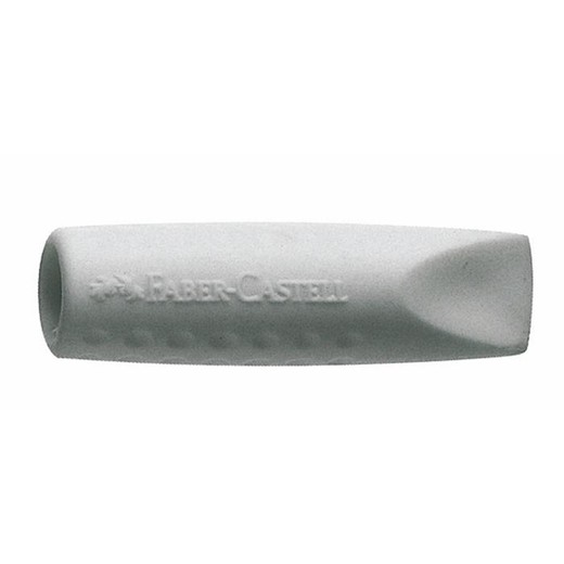 Guma kryt, FABER-CASTELL "Grip 2001", 2 ks, sivá