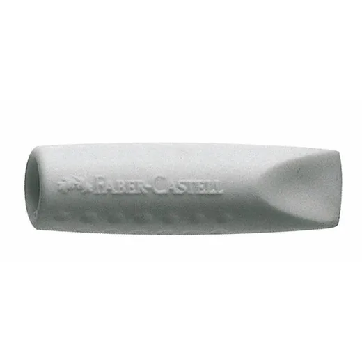 Guma kryt, FABER-CASTELL "Grip 2001", 2 ks, sivá