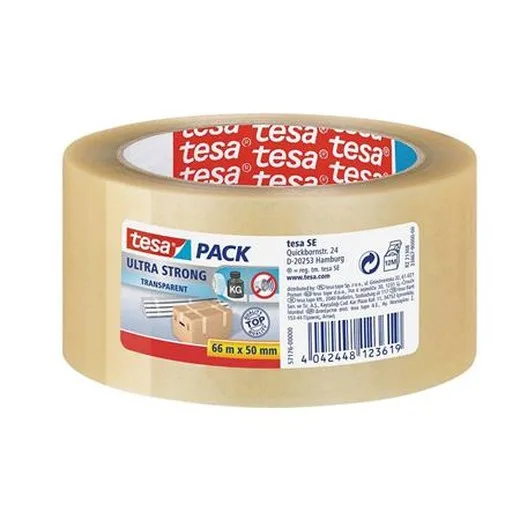 Baliaca páska, 50 mm x 66 m, TESA "Ultra Strong", priesvitná