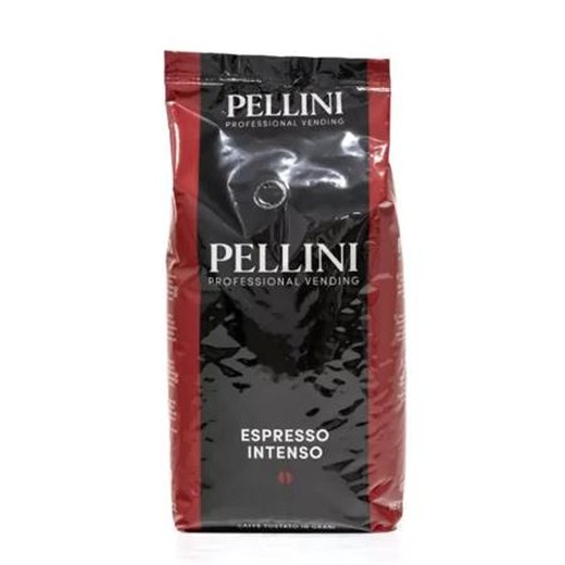Káva, pražená, zrnková, 1000 g, PELLINI "Espresso Intenso"