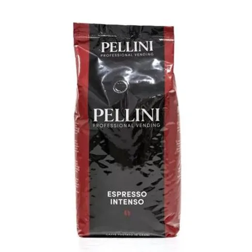 Káva, pražená, zrnková, 1000 g, PELLINI "Espresso Intenso"