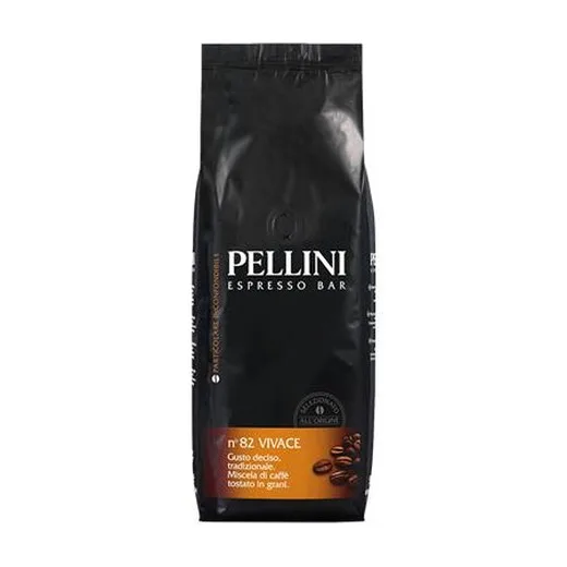 Káva, pražená, zrnková, 1000 g, PELLINI "Vivace"