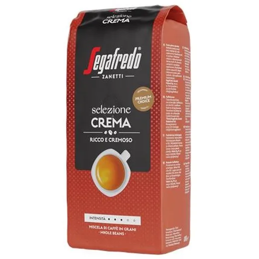Káva, pražená, zrnková, 1000g, SEGAFREDO "Selezione Crema"