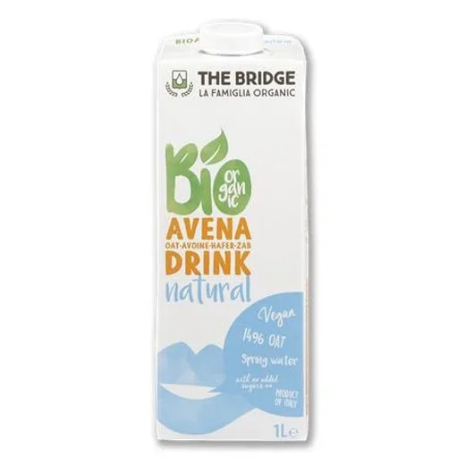 Ovsený nápoj, bio, 1 l, THE BRIDGE