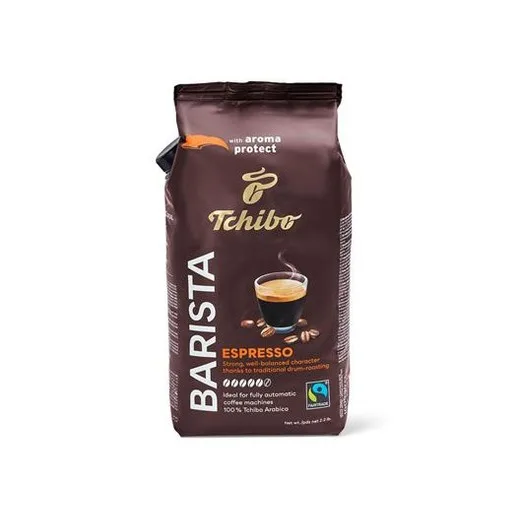 Káva, pražená, zrnková, 1000 g, TCHIBO "Barista Espresso"