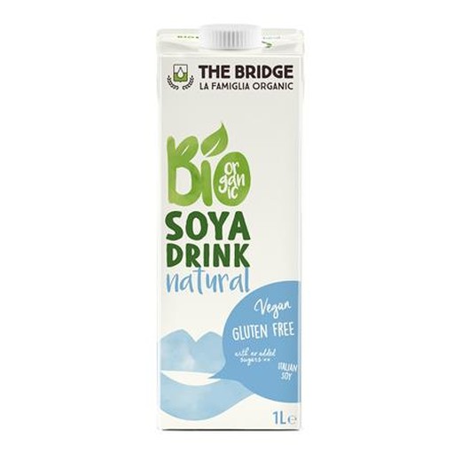 Sójový nápoj, bio, 1 l, THE BRIDGE