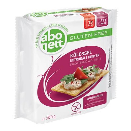 Abonett, extrudovaný chlieb, 100g, proso, bezlepkový