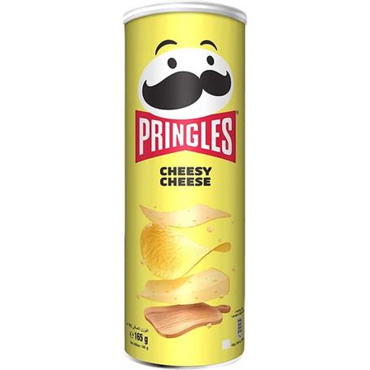 Chips, 165 g, PRINGLES, syrové