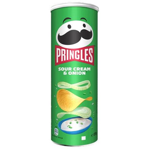 Chips, 165 g, PRINGLES, kyslá smotana-cibuľa