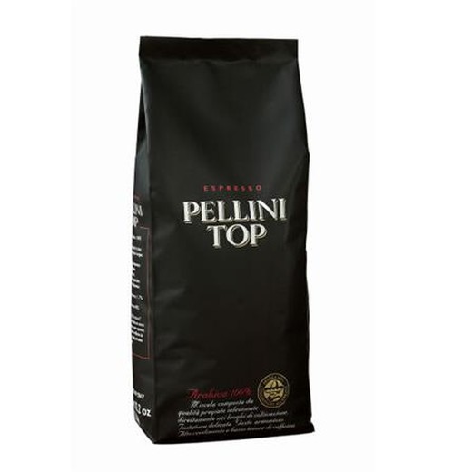 Káva, pražená, zrnková, 500 g, PELLINI "Top"