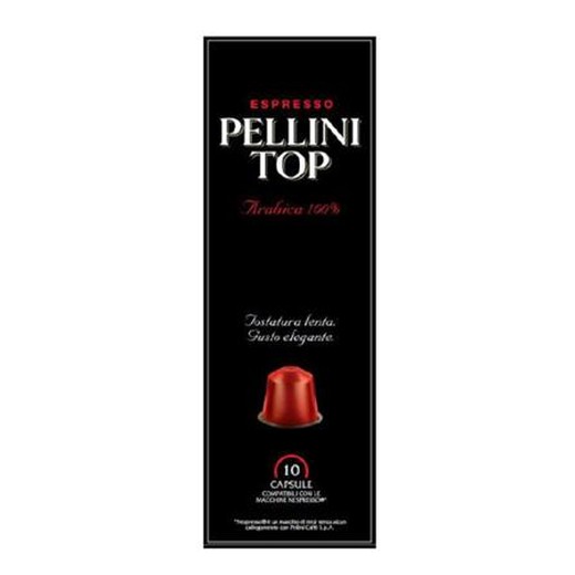 Kávové kapsule, do kávovarov Nespresso®, 10 ks, PELLINI "Top"