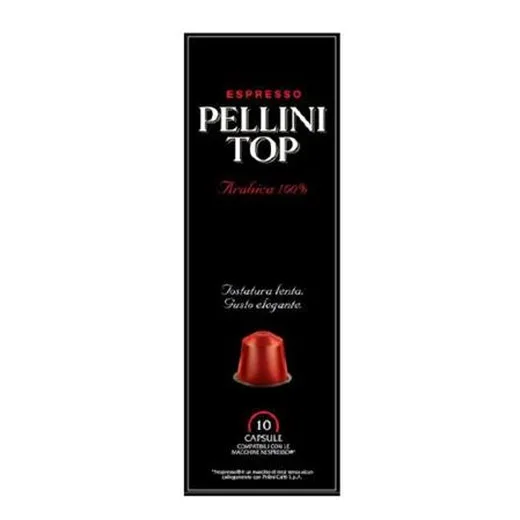 Kávové kapsule, do kávovarov Nespresso®, 10 ks, PELLINI "Top"