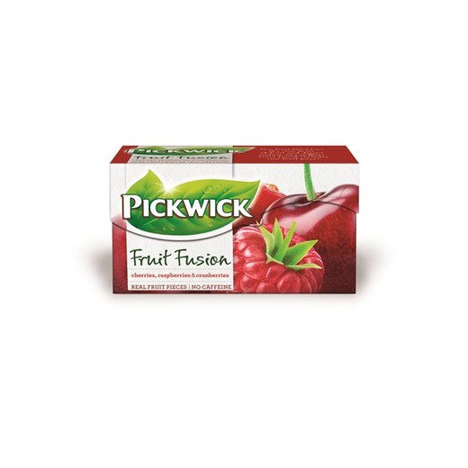 Ovocný čaj, 20x2 g, PICKWICK "Fruit Fusion", višňa-brusnica-malina