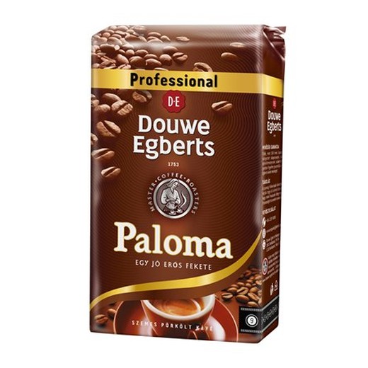 Káva, pražená, zrnková, 1000 g, DOUWE EGBERTS "Paloma"