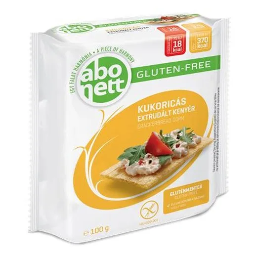 Abonett extrudovaný chlieb, 100 g, kukuričný, bezlepkový
