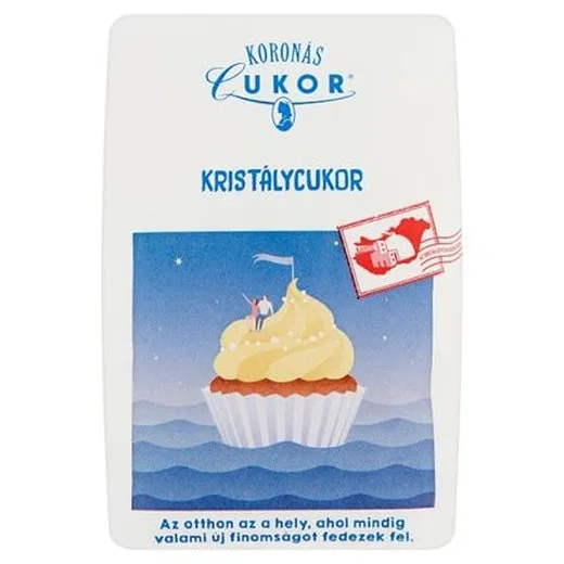 Kryštálový cukor, 1 kg, KORONÁS