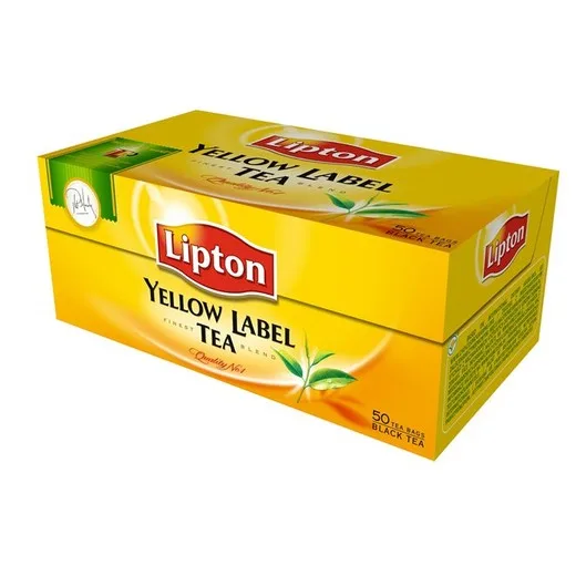 Čaj Lipton"yellow label", 50 x2g