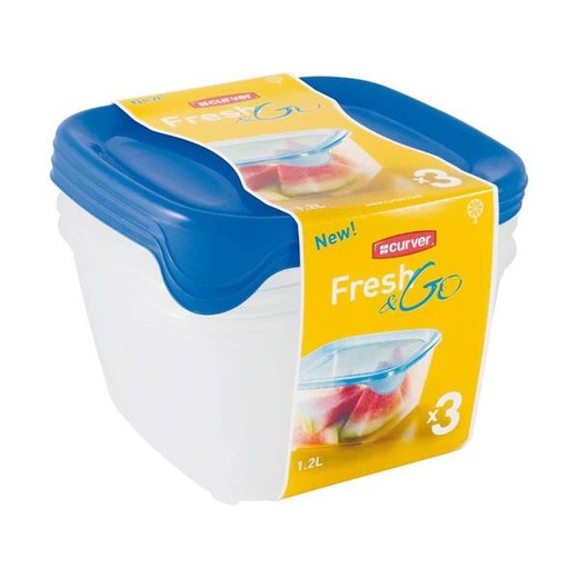 Sada dôz "Fresh&Go", 3x1,2 l
