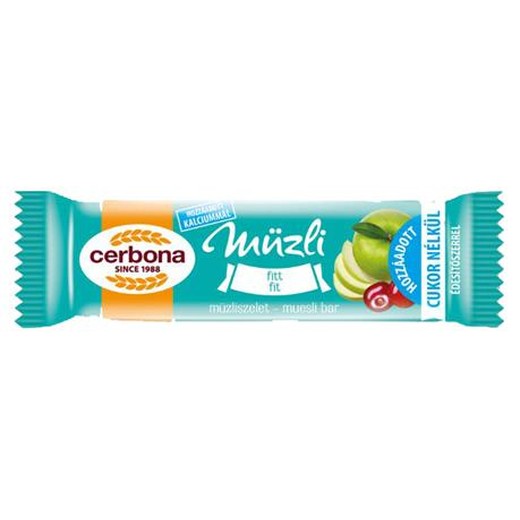 Cereálna tyčinka, 20 g, CERBONA, fit