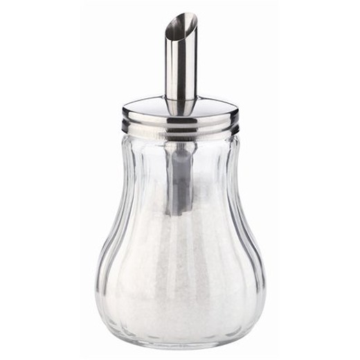 Cukornička s dávkovačom, sklenená, 150 ml