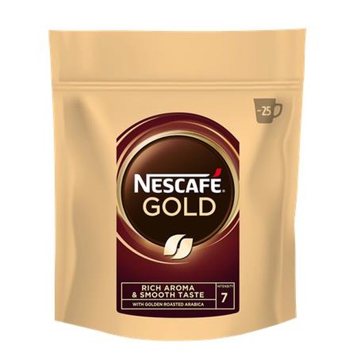 Instantná káva, 50 g, náplň, NESCAFÉ "Gold"