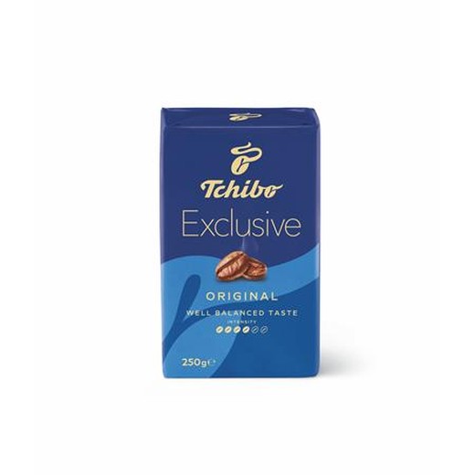 Káva, pražená, mletá, vákuové balenie, 250 g, TCHIBO "Exclusive"