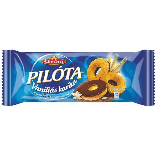 Sušienky "Pilóta", vanilkové s mliečnou čokoládou