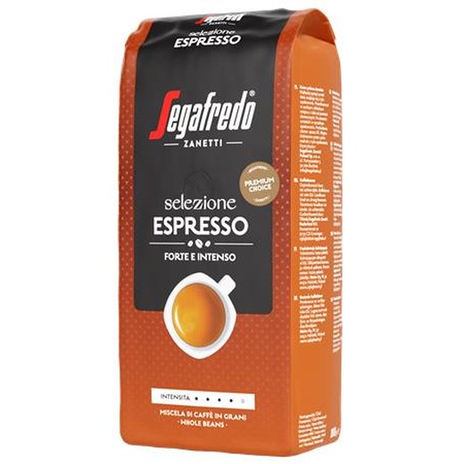 Káva, pražená, zrnková, 1000 g, SEGAFREDO "Selezione Espresso"