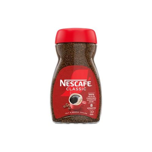 Instantná káva, 100 g, v sklenenej dóze, NESCAFÉ "Classic"