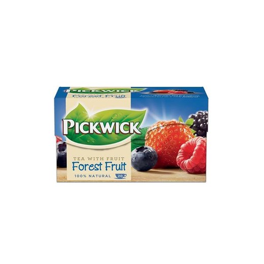 Čierny čaj, 20x1,5 g, PICKWICK, lesná zmes