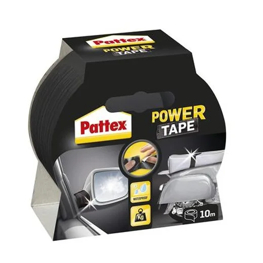 Lepiaca páska, 50 mm x 10 m, HENKEL "Pattex Power Tape", čierna