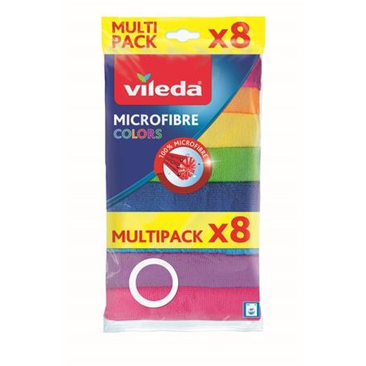 Utierka, s mikrovláknom, VILEDA "Colors"