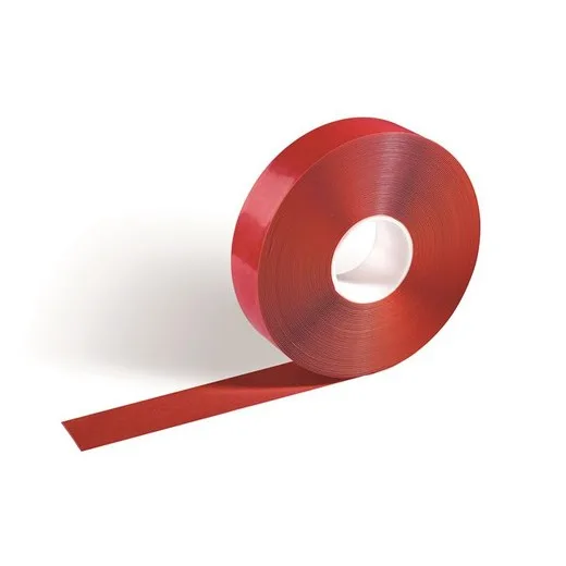 Označovacia páska, 50 mm x 30 m, 0,5 mm, DURABLE, "DURALINE ", červená