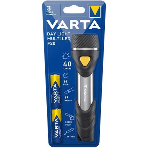 Svietidlo, LED, 2xAA, VARTA "Day Light F20"