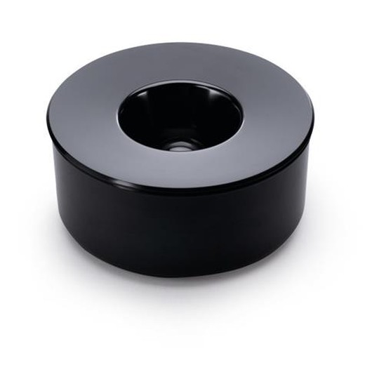 Popolník, stolný, DURABLE "Kulan", čierna