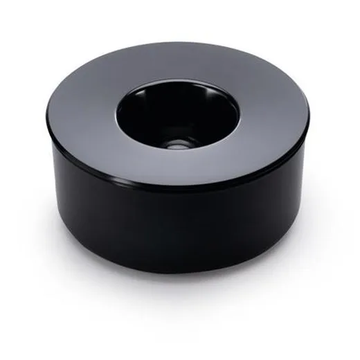 Popolník, stolný, DURABLE "Kulan", čierna