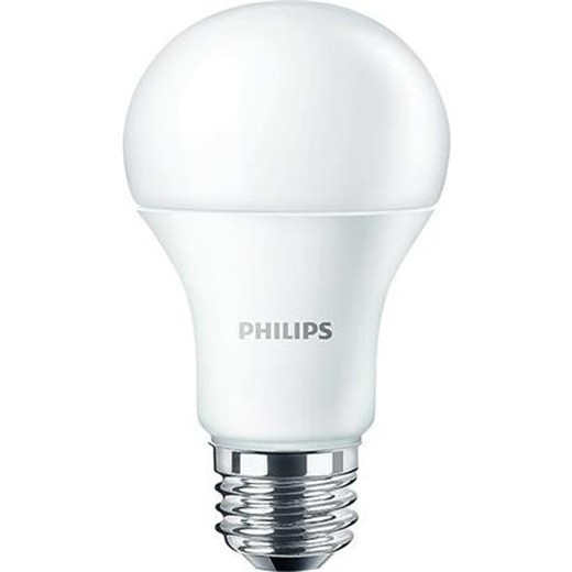 LED žiarovka, E27, guľa, 10W, 1055lm, 230V, 4000K, A60, PHILIPS "CorePro"